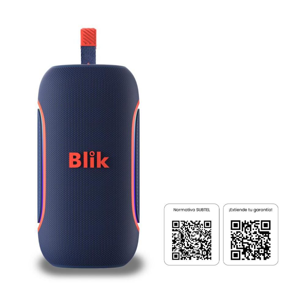 Parlante Bluetooth Blik Hypebass image number 8.0
