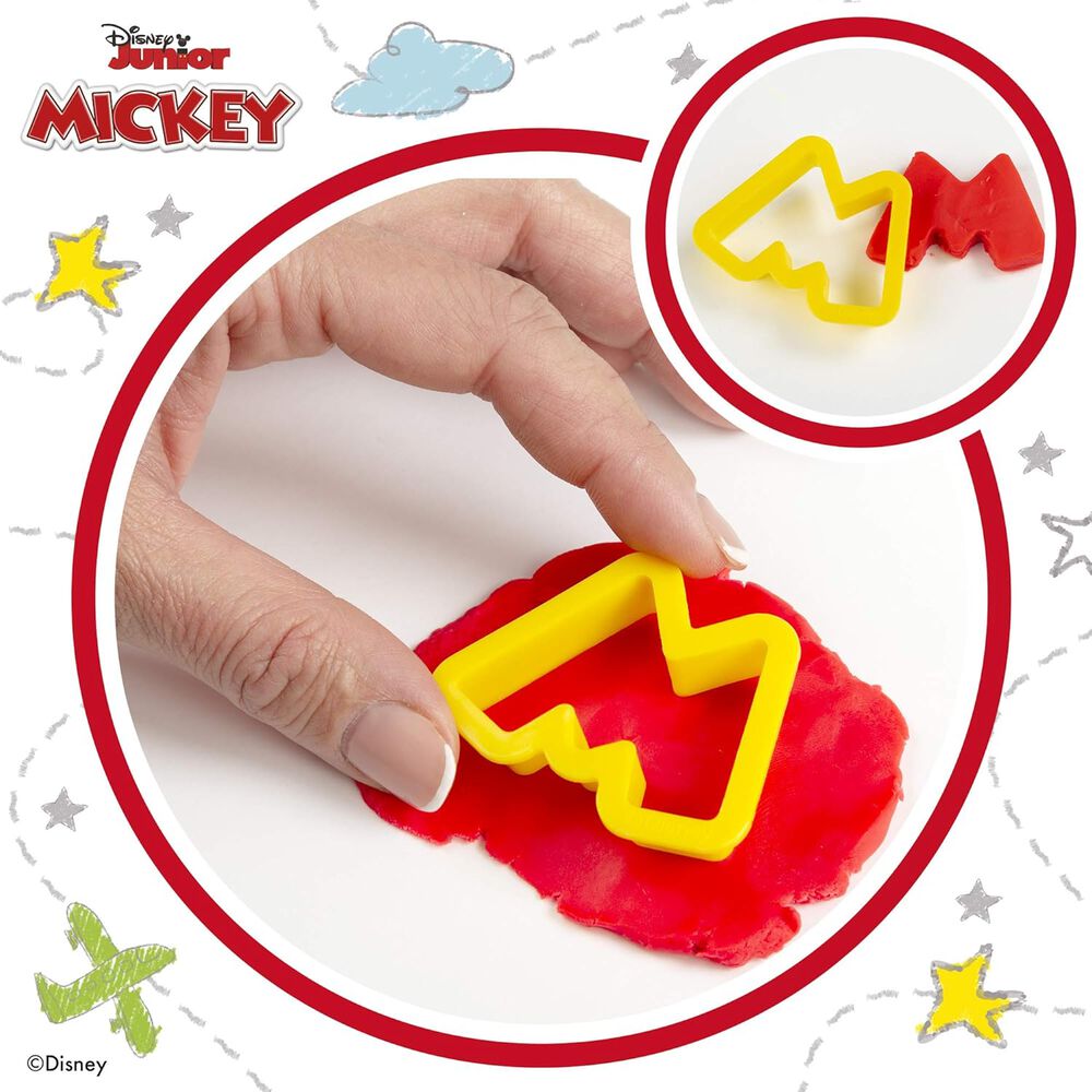 Set De Masas Con Accesorios Moldeables Juego Niños Mickey 3d image number 8.0