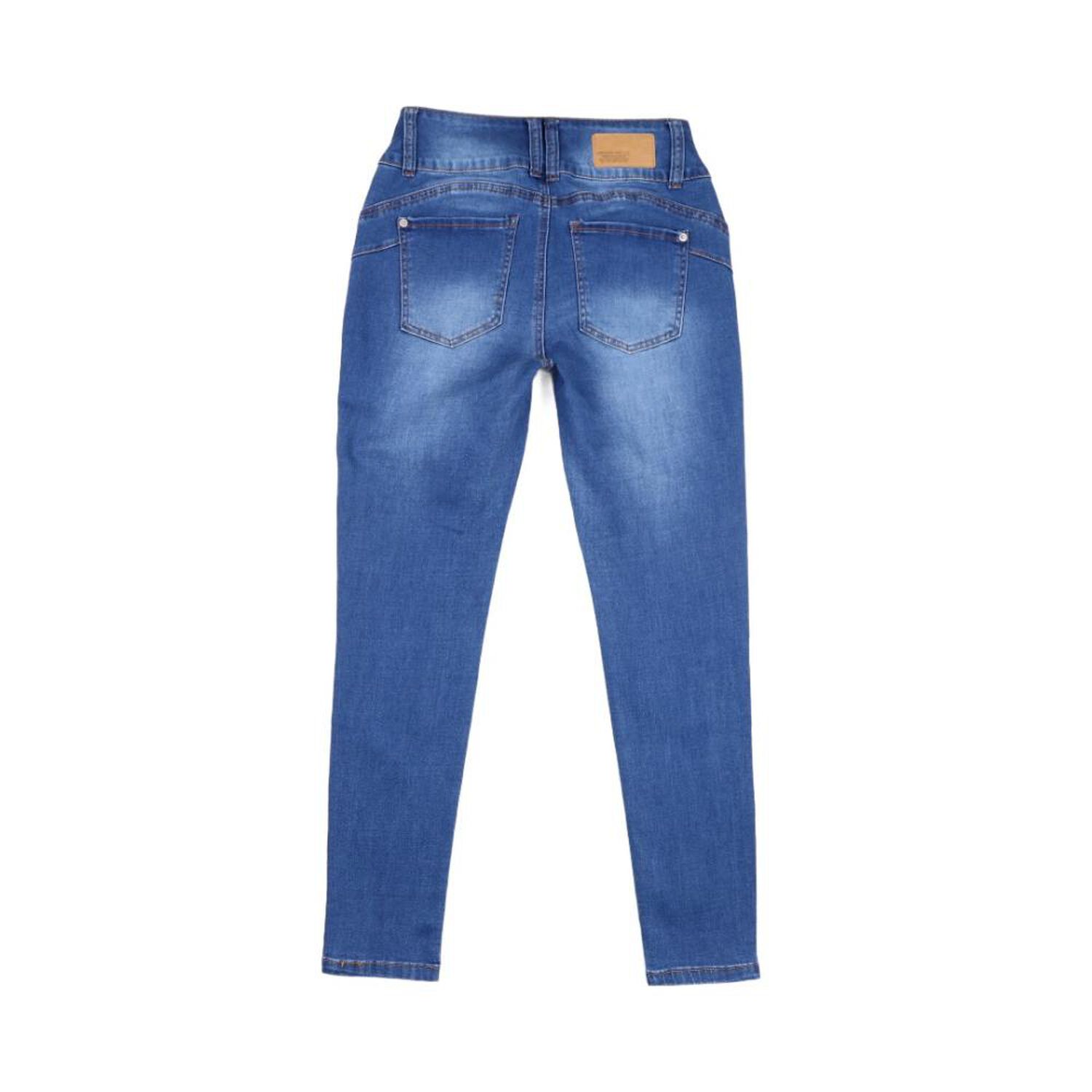 Jeans Tiro Medio Skinny Mujer Freedom image number 1.0