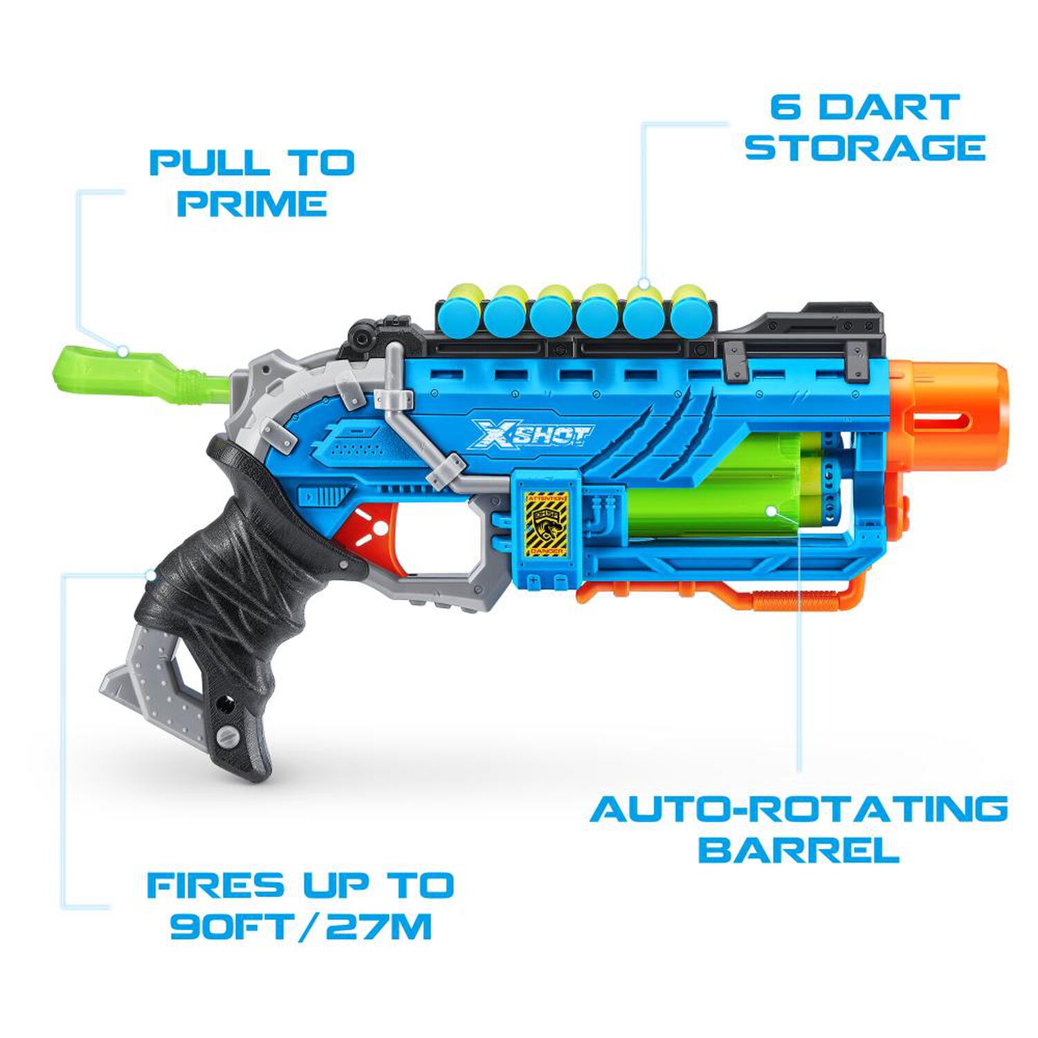 Lanzador X-shot Dino Striker image number 7.0