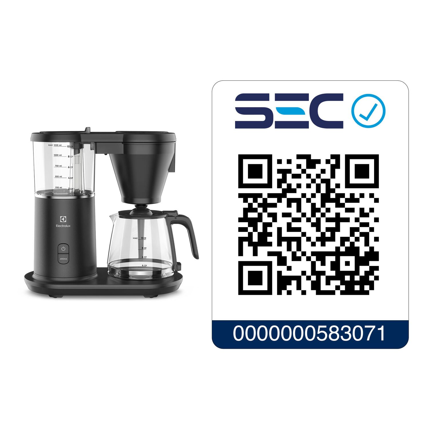 Cafetera Programable 1,25l Jarra Vidrio 1600w Cmp70 image number 11.0