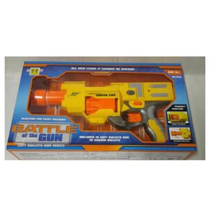 Juguete Lanzador De Dardos Con 20 Dardos Amarillo Infantil