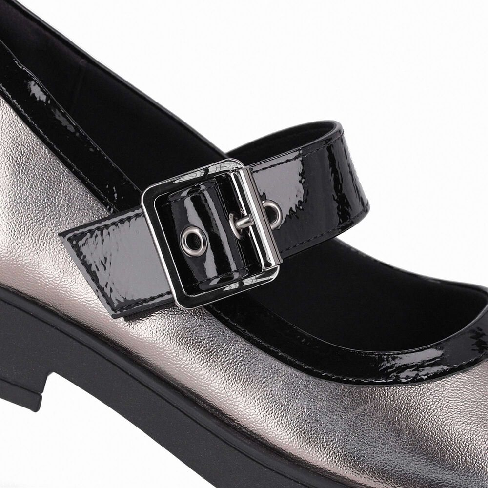 Zapato Mary Jane Mujer Peltre/negro Francisca Piccadilly image number 6.0