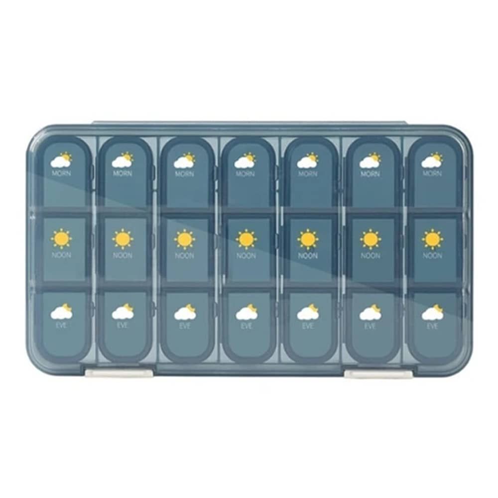 Organizador De Pastillas Port&aacute;til Pastillero Semanal image number 2.0