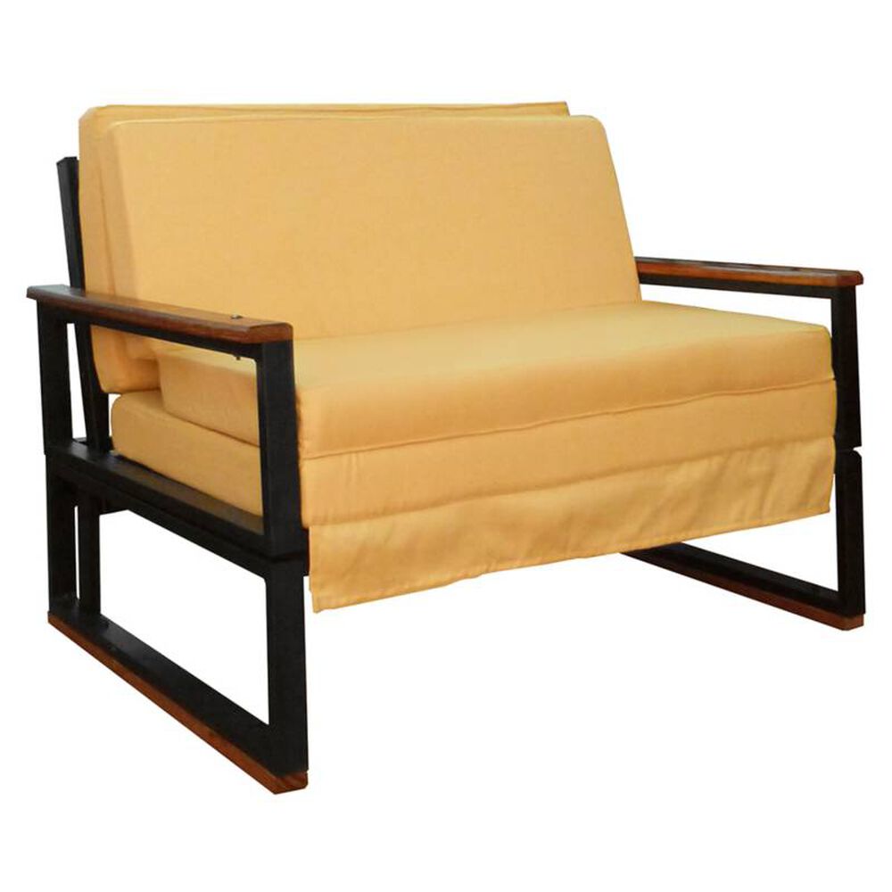 Futon Folk 1 Plaza " Mostaza " image number 0.0