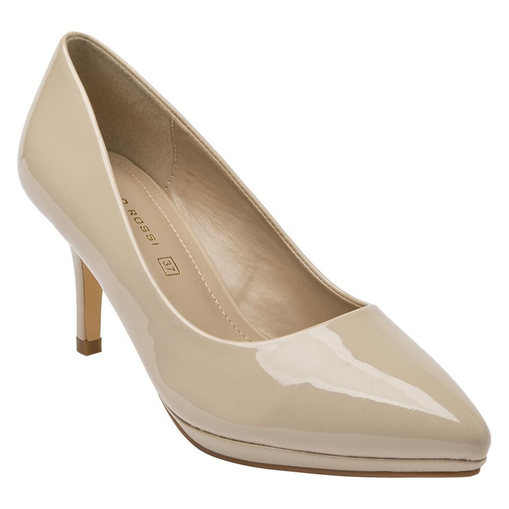 Zapato De Vestir Mujer Bruno Rossi Beige image number 0.0