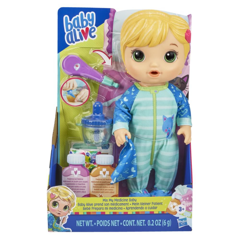 Mu&ntilde;eca Baby Alive Beb&eacute; Cuidados Baby Cat image number 1.0