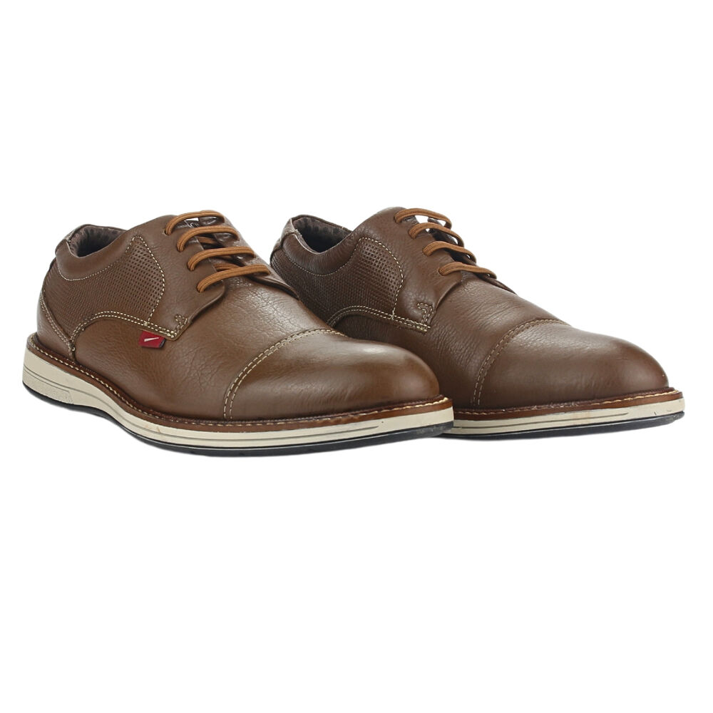 Zapato Ferracini Hombre 6151 Kingston Café Casual image number 4.0