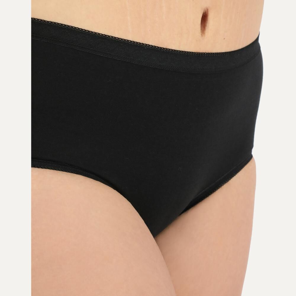 Calzon Clasico Mujer Flores / Pack 3 image number 5.0