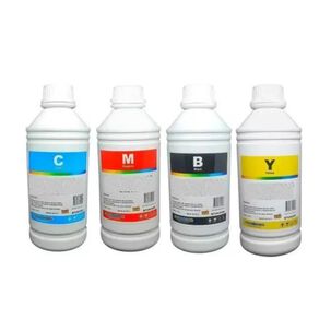 Botellas De Tintas Universales De Litro N/m/c/y Pack