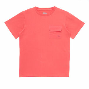 Polera Manga Corta Niño Bubblegummers Castaño Naranjo
