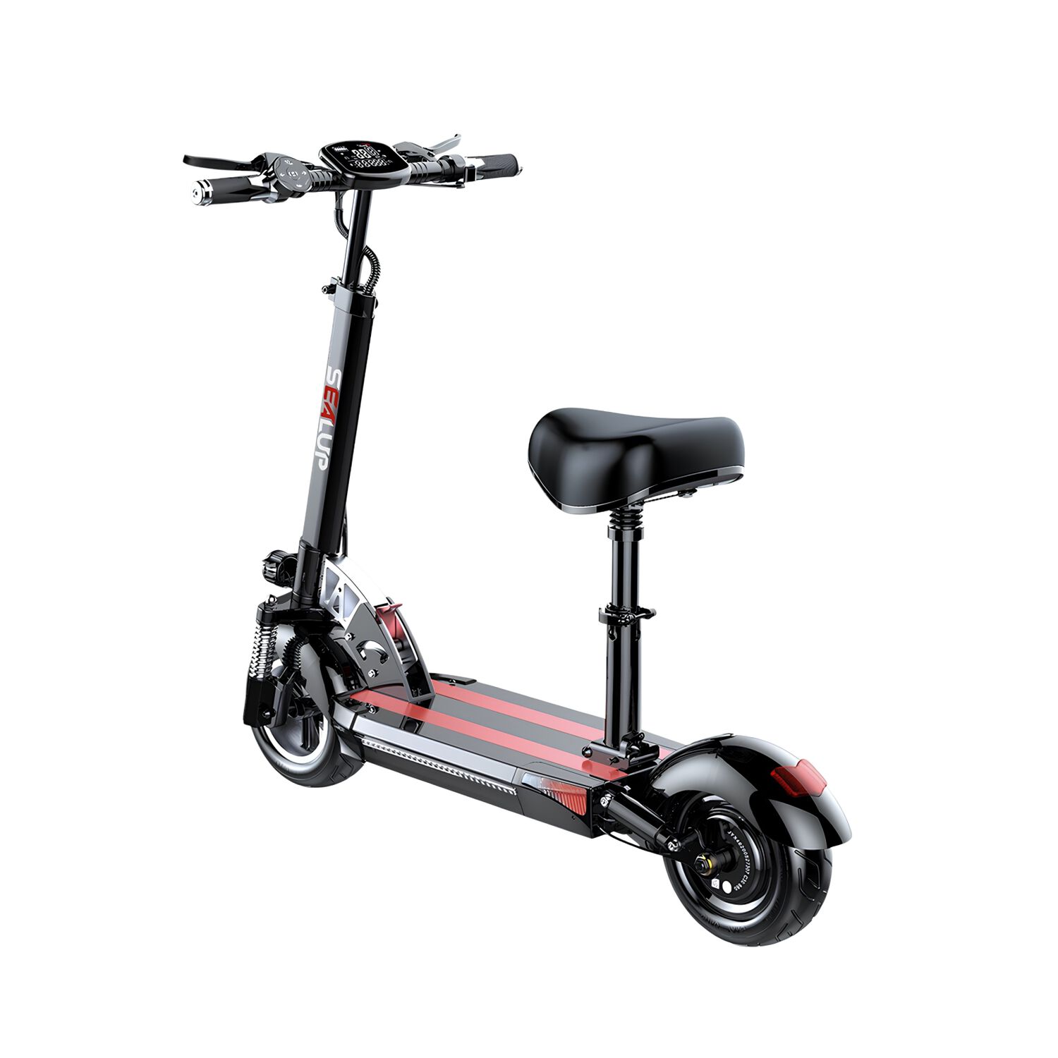 Scooter Adulto El&eacute;ctrico Flash 48v 500w 80km Aluminio Negro image number 0.0