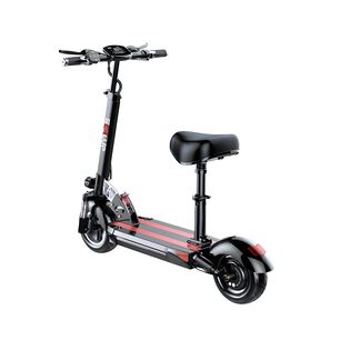 Scooter Adulto El&eacute;ctrico Flash 48v 500w 80km Aluminio Negro