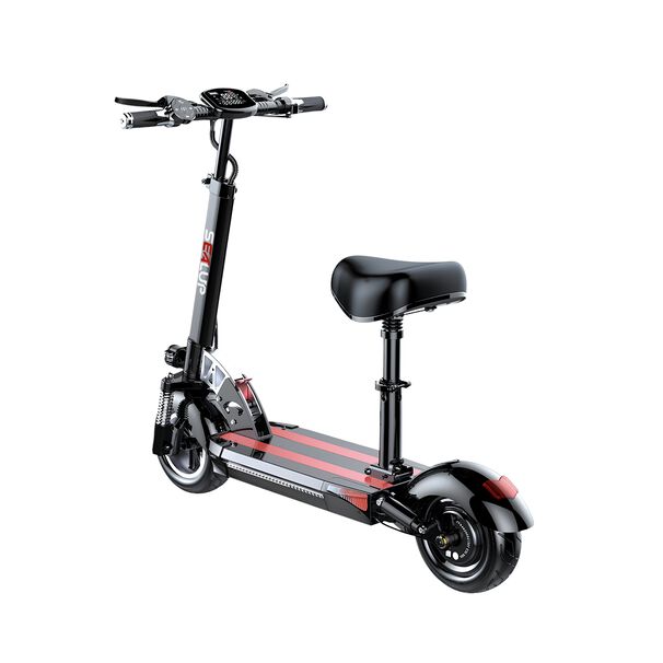 Scooter Adulto El&eacute;ctrico Flash 48v 500w 80km Aluminio Negro