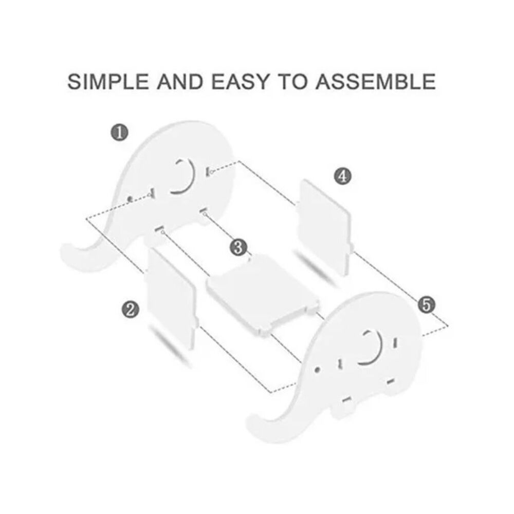 Porta Celular Y Lapicero Elefante Blanco image number 3.0