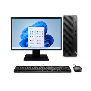 Kit Monitor + Pc Hp 280 G3 Sff (i3-8va 8gb 500gb) + Teclado & Mouse Reacondicionado Grado A
