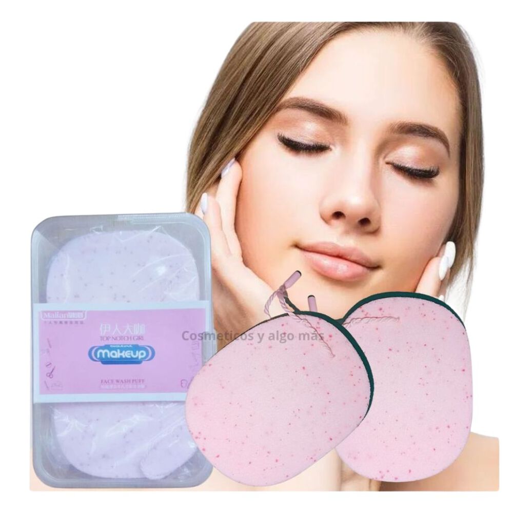 Set De 2 Esponjas Para Limpieza Facial Ultra Absorcion image number 0.0