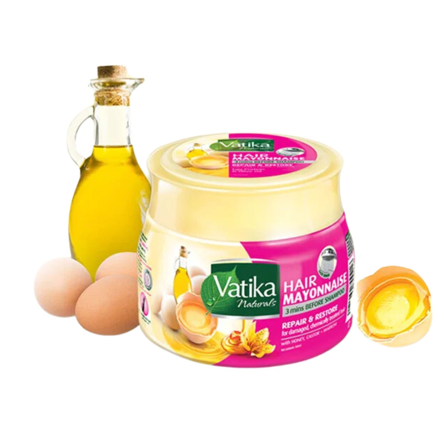 Vatika Mayonesa Capilar Restauraci&oacute;n 500 Ml image number 2.0