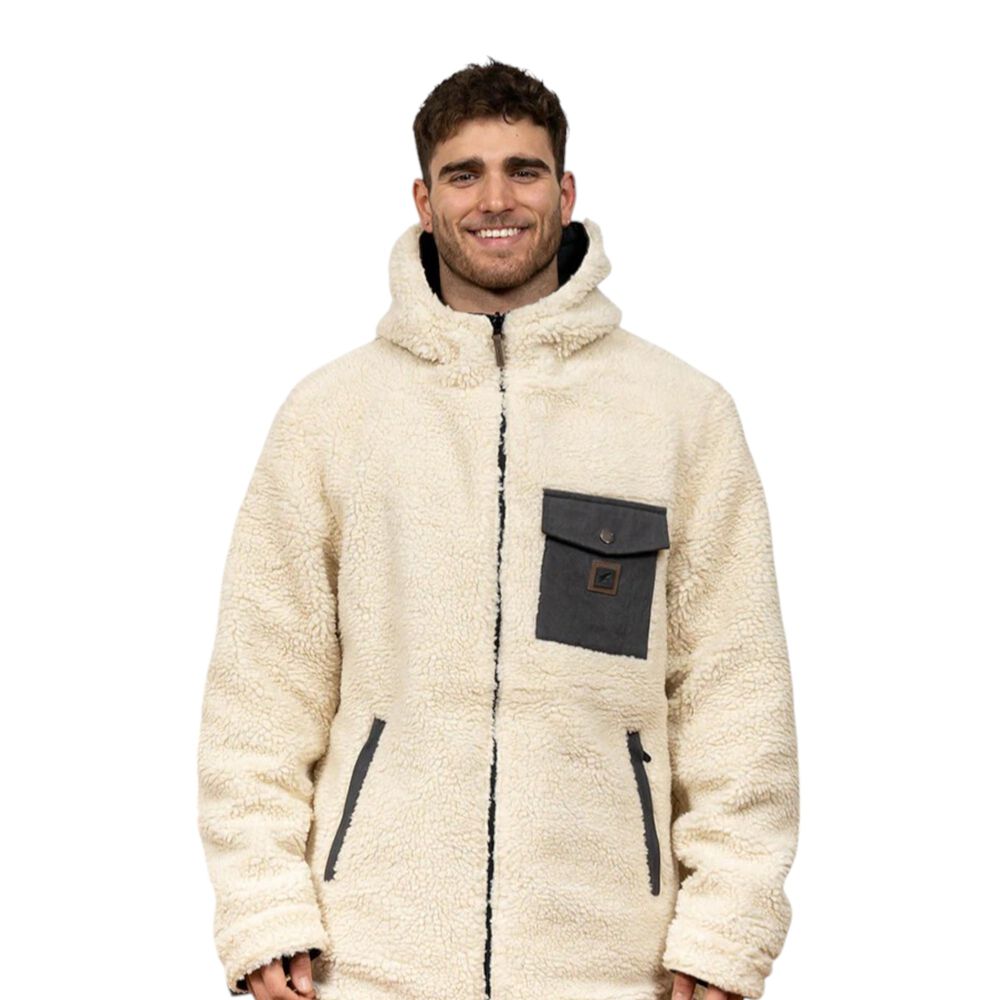 Chaqueta Canvas Reversible Woodstone Gris Hombre Falcone image number 1.0