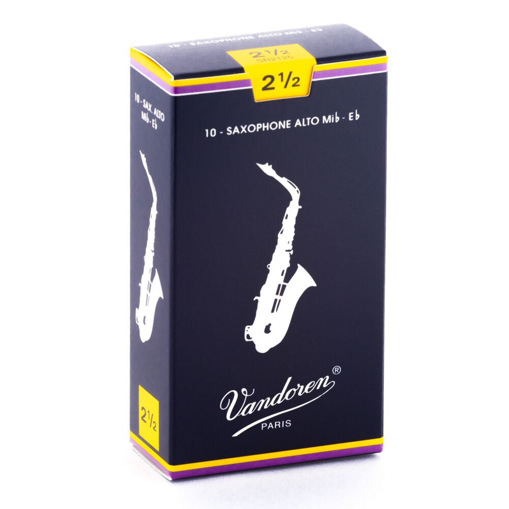 Cajas De Ca&ntilde;as Saxo Alto Tradicional N&ordm;2.5 Sr2125 Vandoren image number 0.0