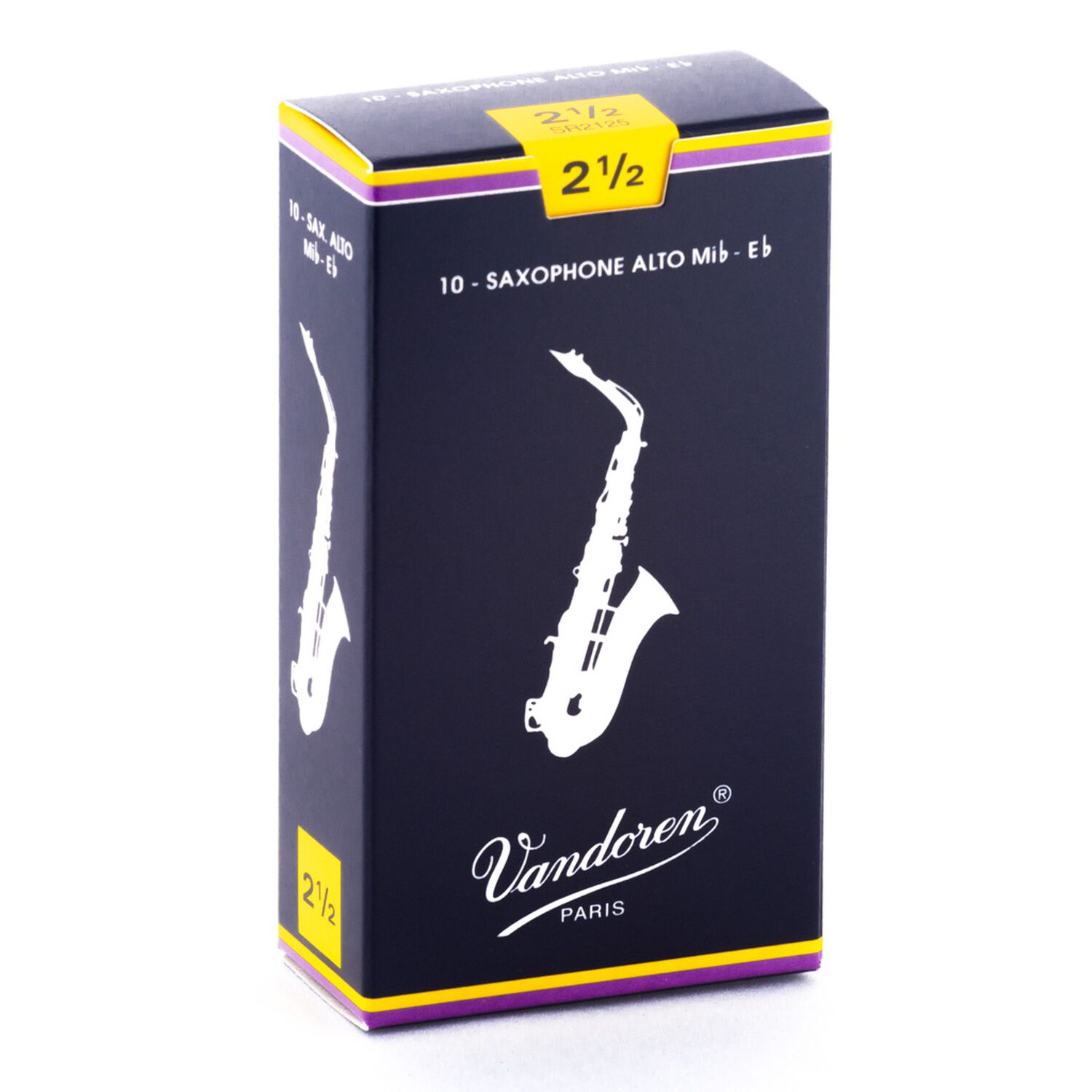 Cajas De Ca&ntilde;as Saxo Alto Tradicional N&ordm;2.5 Sr2125 Vandoren image number 0.0