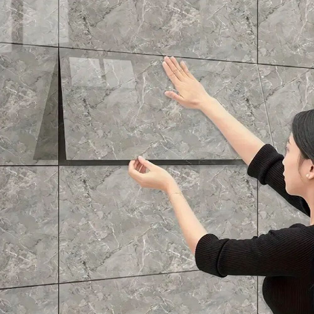 X12 Palmetas Adhesivas Laminas De Pared Mural 30x60cm 2mt2 image number 2.0