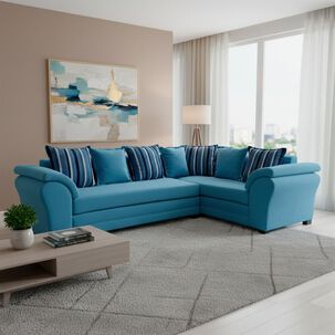 Sofá Seccional Derecho Living Factory New Capri / 6 Cuerpos