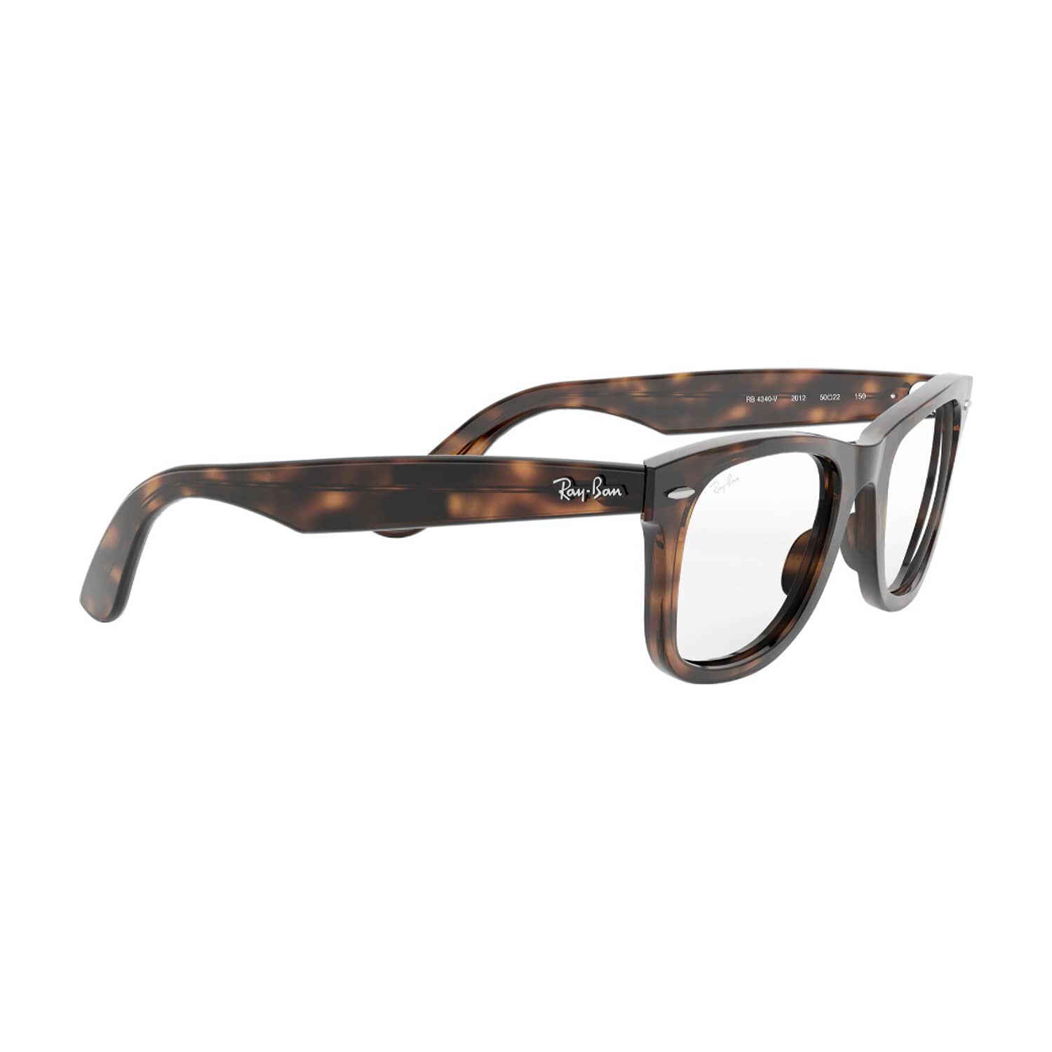 Lentes &Oacute;pticos Wayfarer Ease Havana Ray-ban Optical image number 10.0
