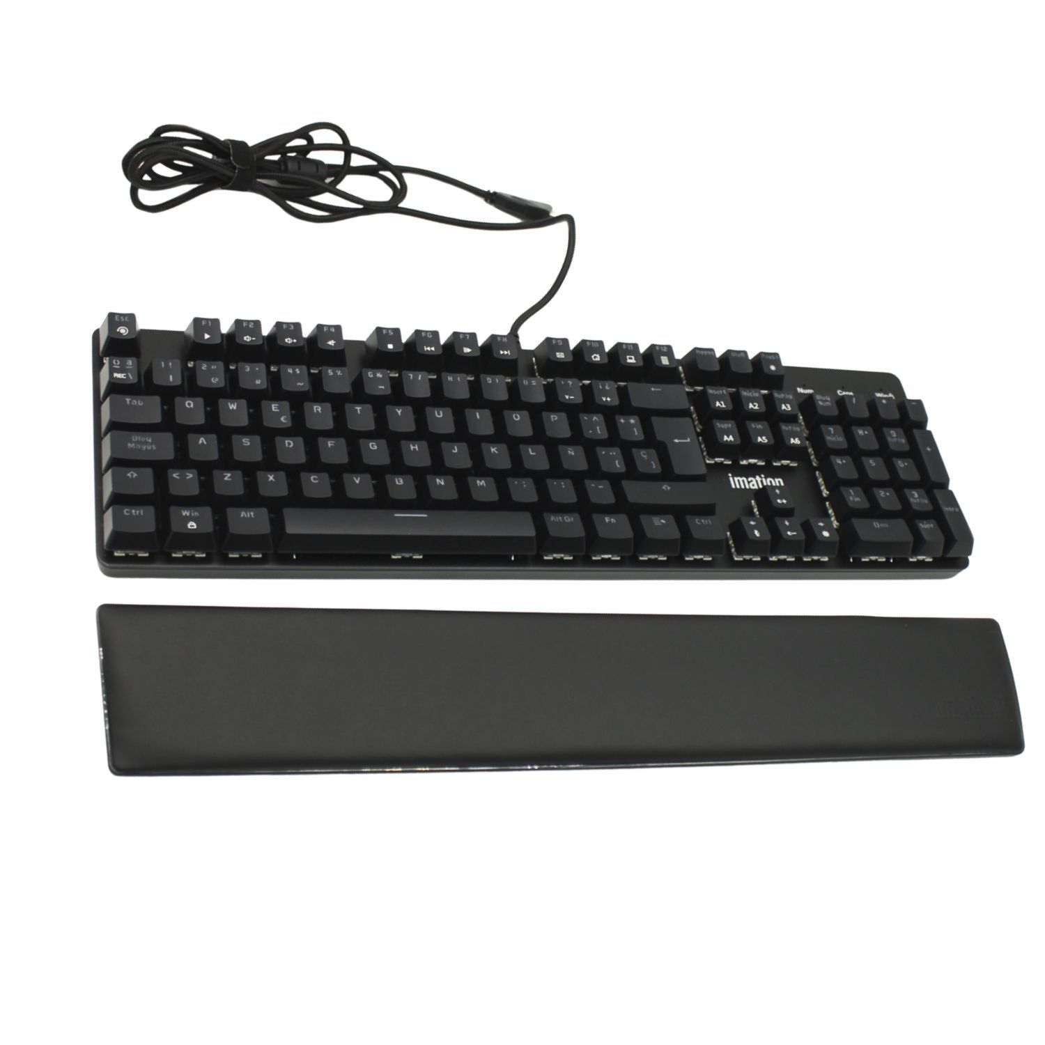 Teclado Mec&aacute;nico Imation Imj93 Rgb Con Apoyamu&ntilde;ecas - Ps image number 0.0