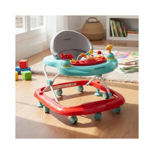 Andador Musical Airbus Rojo Celeste