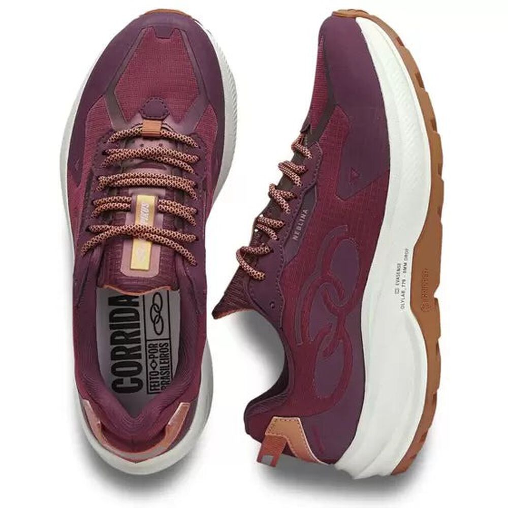 Zapatilla Trail Running Mujer Neblina Morado image number 2.0