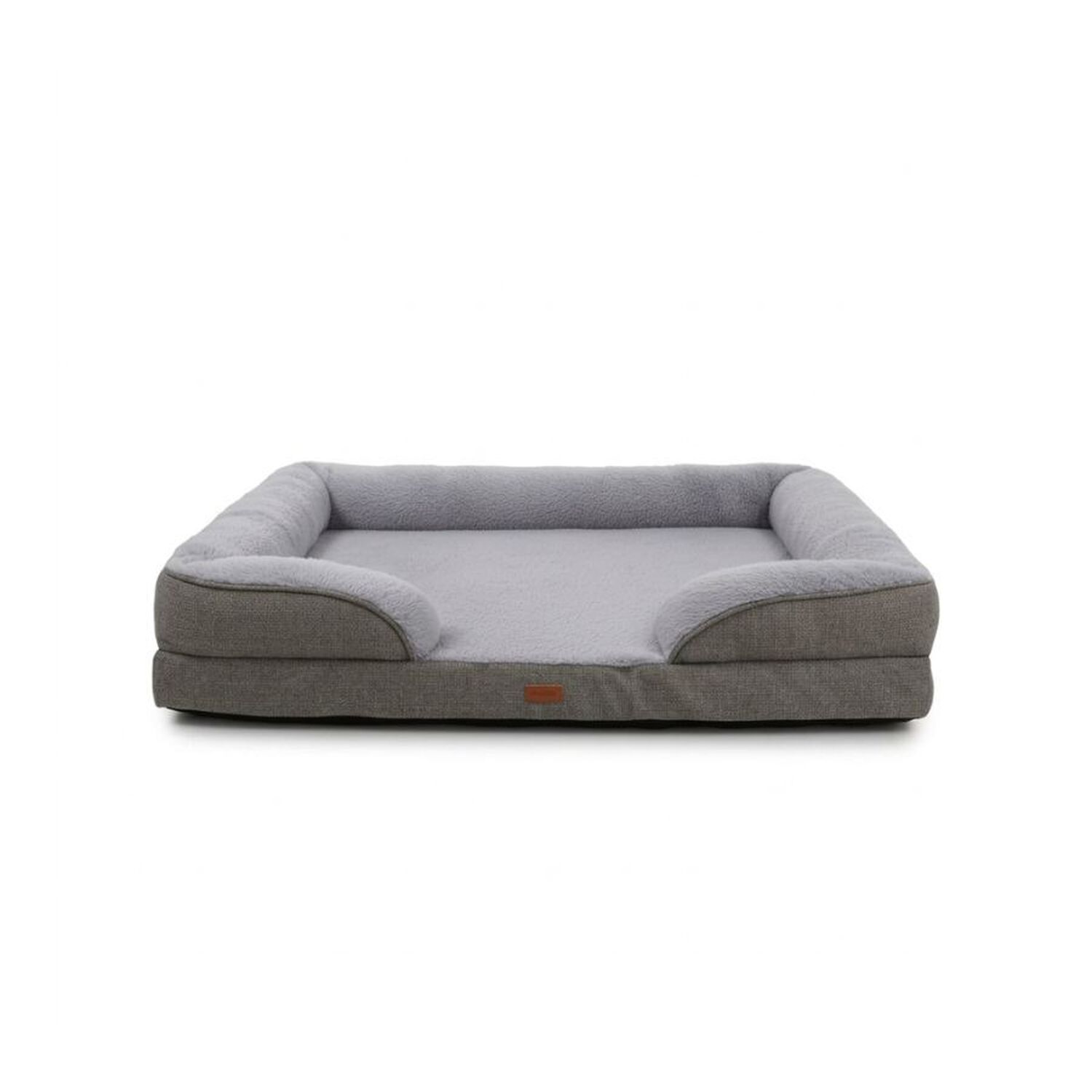 Cama Sof&aacute; Para Perro Mascotas Grande 96x71x16 Gris image number 0.0