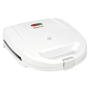 Sandwichera Electrica 820w 2 Panes Blanco Mgf3180 Sandwichera Electrica 820w 2 Panes Blanco Mgf3180
