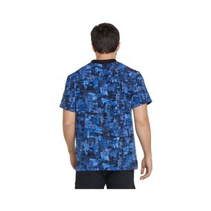 Polera Clinica Estampado Dickies Hombre Royal Blue