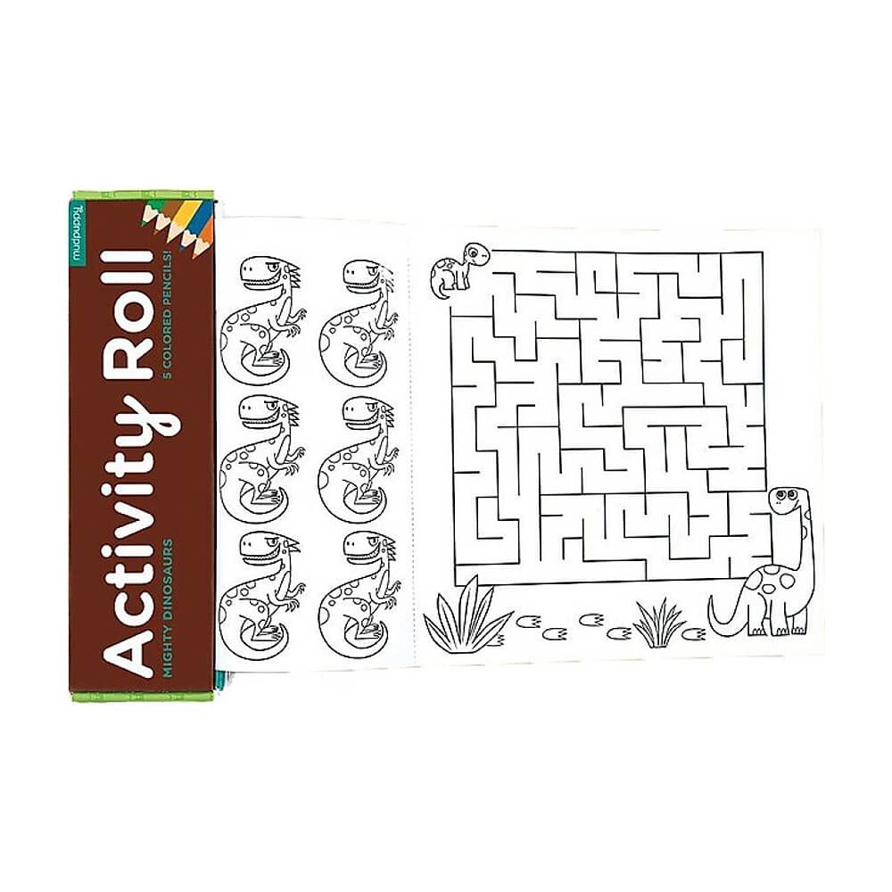 Rollo De Actividades Dinosaurios Mudpuppy image number 0.0