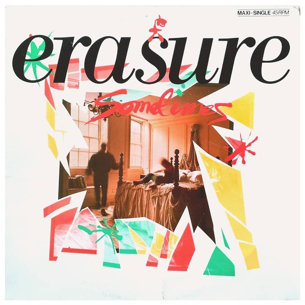 Erasure - Sometimes | 12" Maxi Single Usado image number 0.0