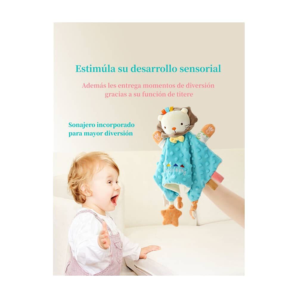 Peluche De Apego Sensorial Algod&oacute;n Zimba Lubabycas image number 11.0