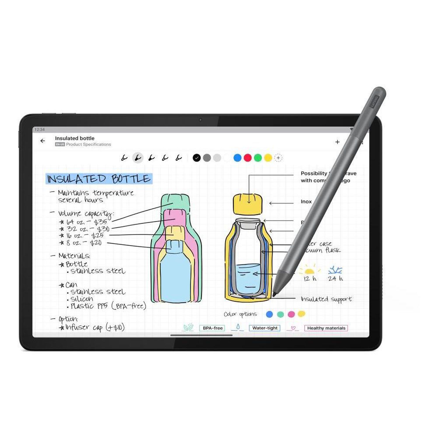 Tablet 11" Lenovo Tab M11 / 8 GB RAM / 128 GB / Luna Grey + L&aacute;piz + Folio Case image number 4.0