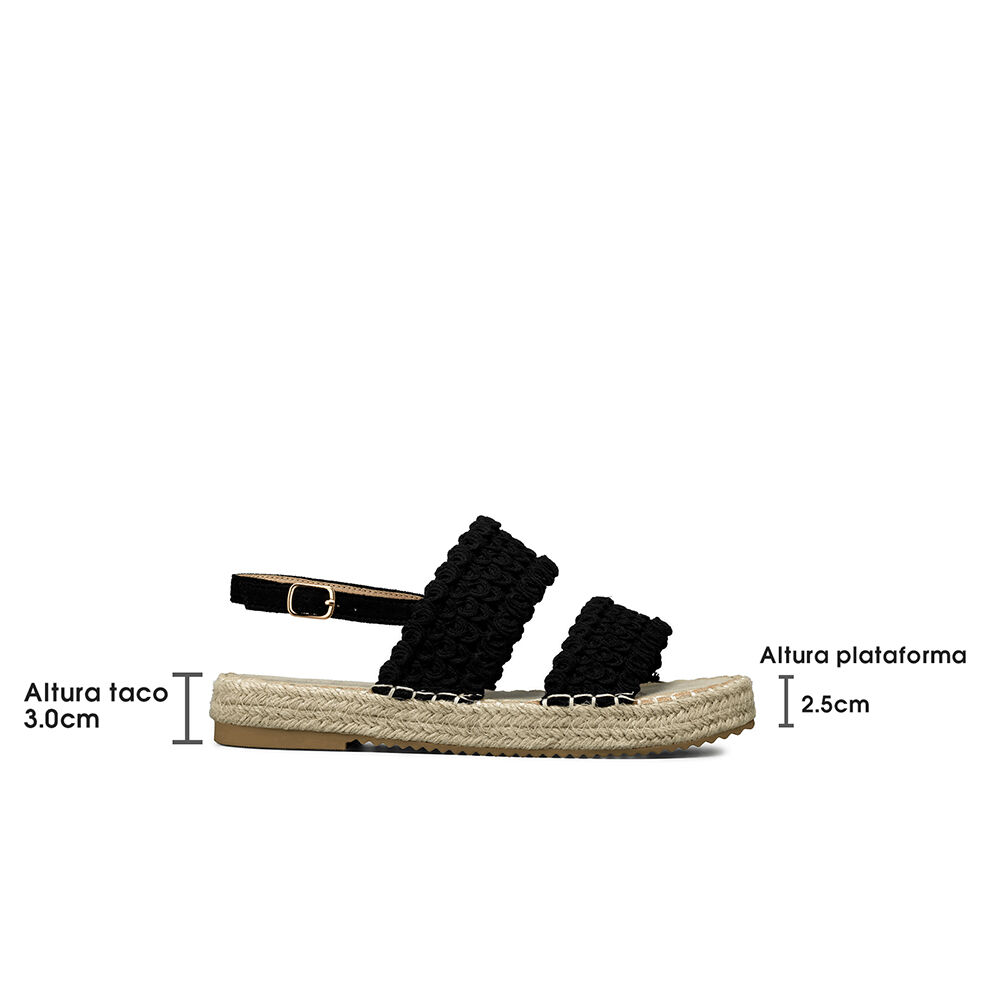 Sandalia Casual Plana Confort Mujer Weide Qiu388 image number 6.0