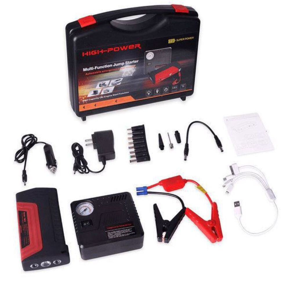 Partidor Cargador Auto Batería E Inflador Neumaticos 12v image number 4.0
