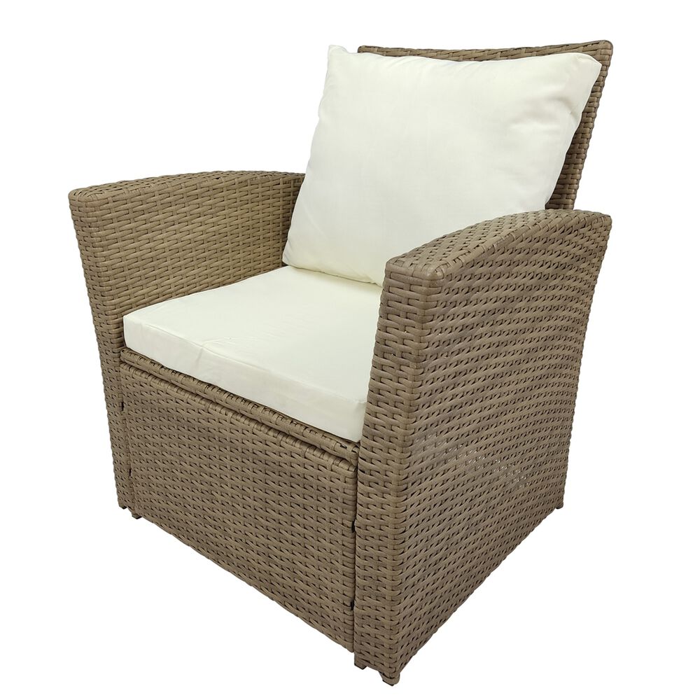 Juego Living Terraza Kanpur Caramelo 4 Personas image number 5.0