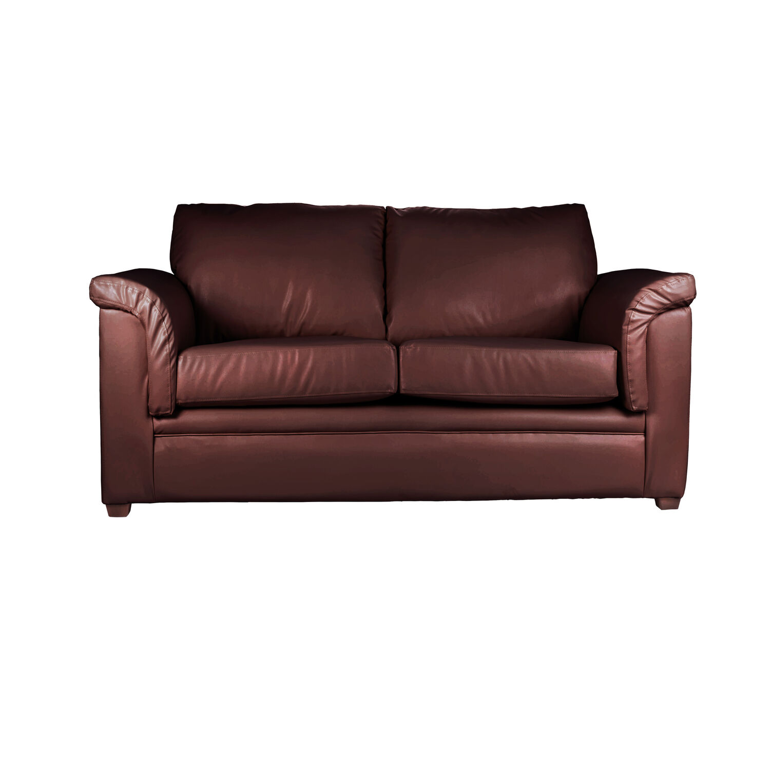 Sofa Ancona 3 Cuerpos Pu Grano Chocolate image number 0.0