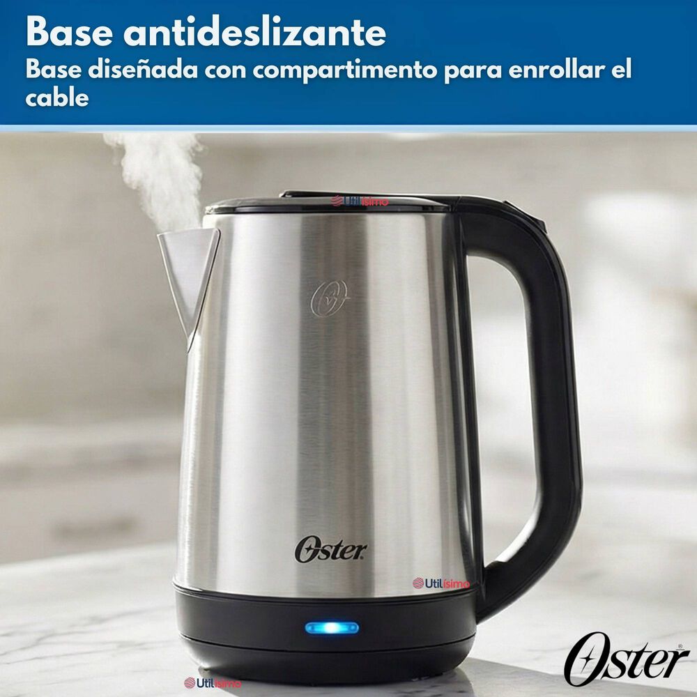 Hervidor El&eacute;ctrico Oster De 2 Litros De Capacidad, Bvstkt674 image number 6.0