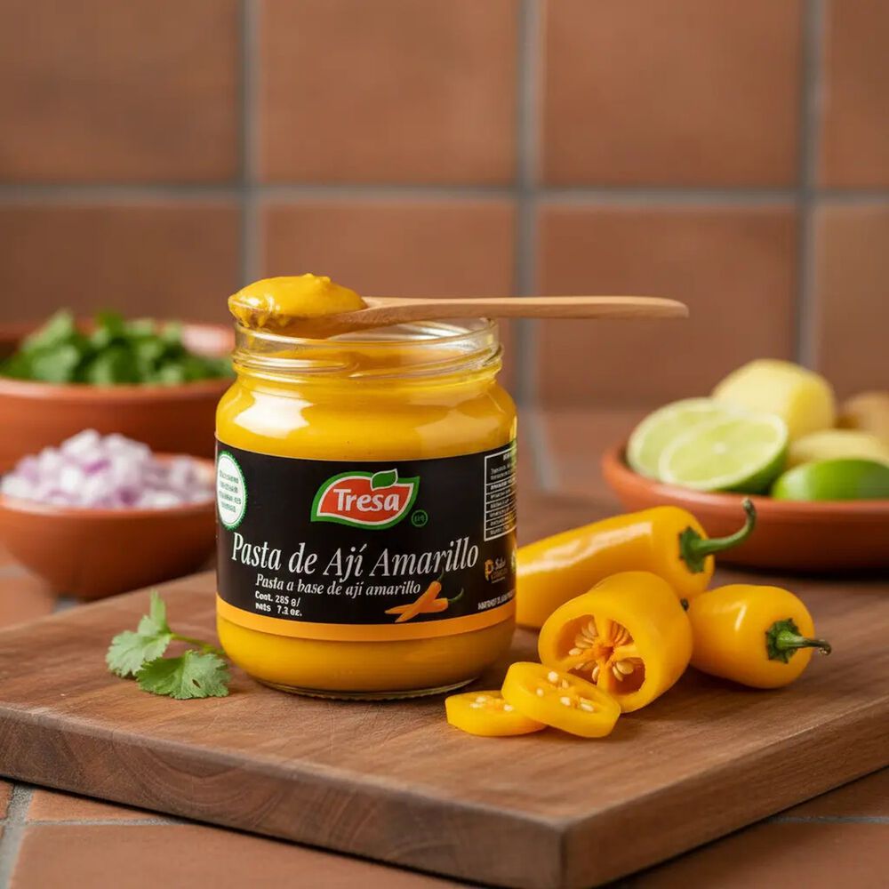 Pasta De Aj&iacute; Amarillo Tresa 205 G image number 1.0