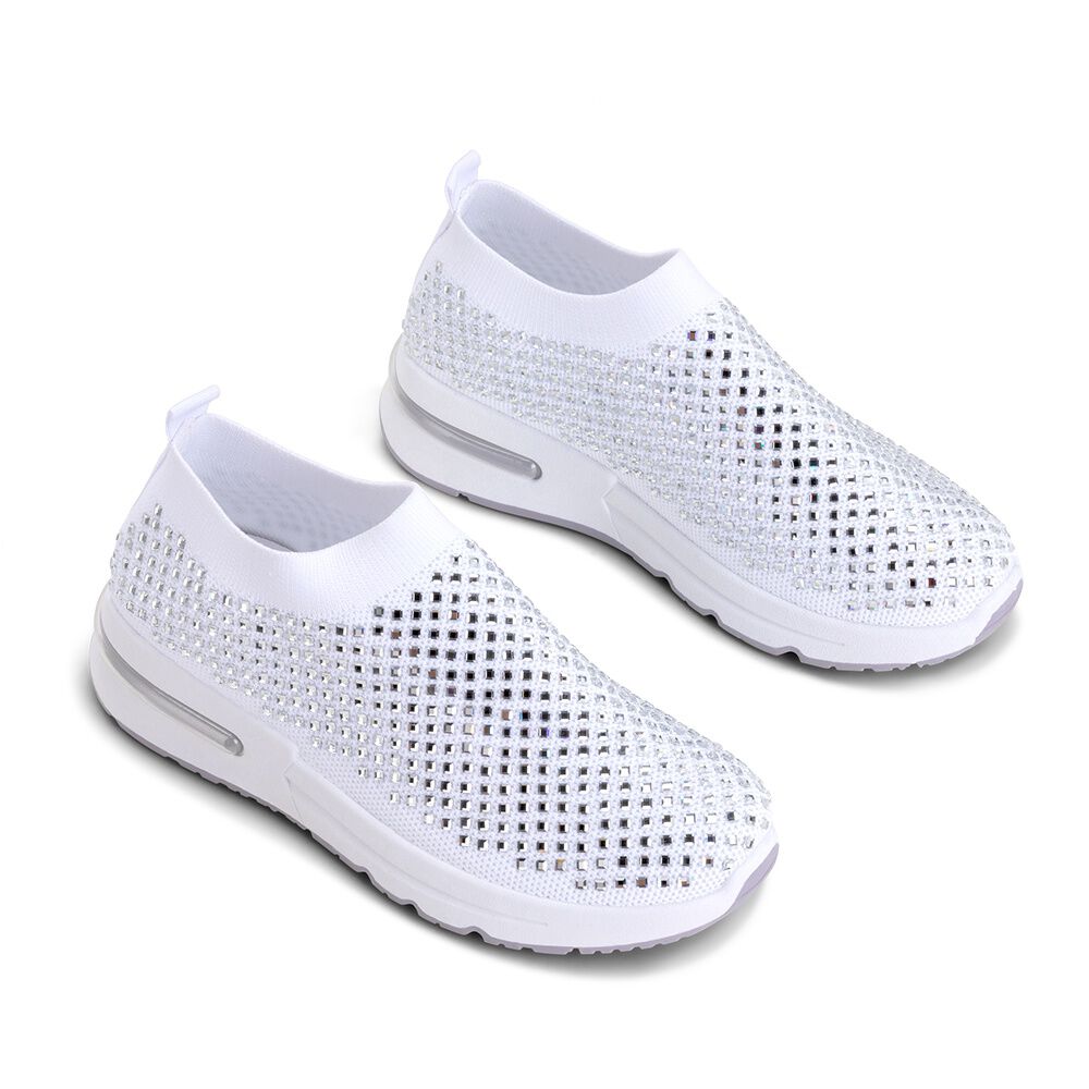 Zapatilla Deportiva Blanca Mujer Weide Tfa181 image number 5.0