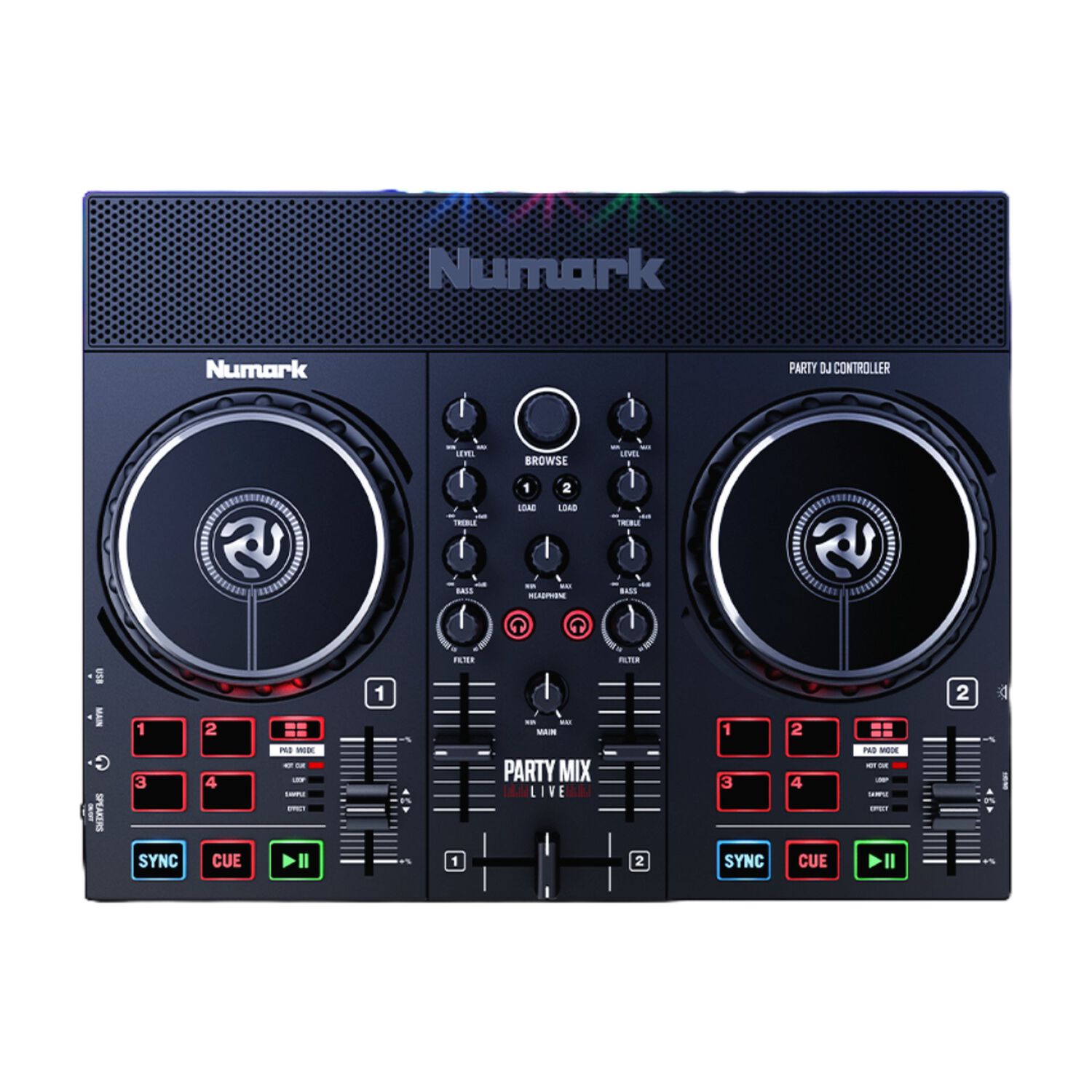 Controlador Dj Party Mix Live Numark image number 0.0