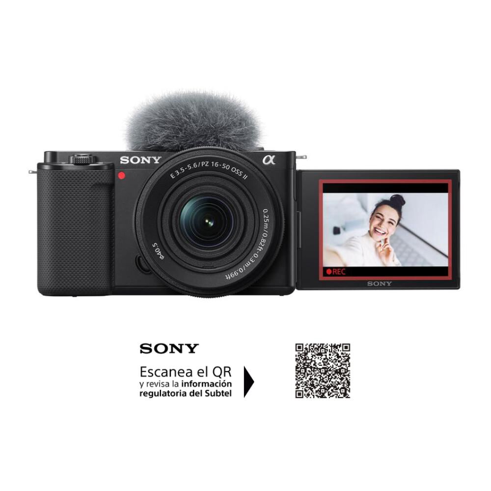 C&aacute;mara Semiprofesional Sony ZV-E10K/BQ E / 4k UHD image number 7.0