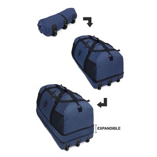 Bolso Enrollable Goliat 130 Ltrs + Candado Azul F