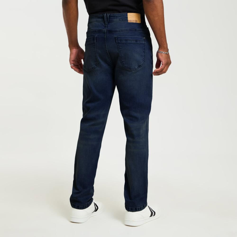 Jeans Tiro Medio Skinny Hombre Rolly Go image number 2.0