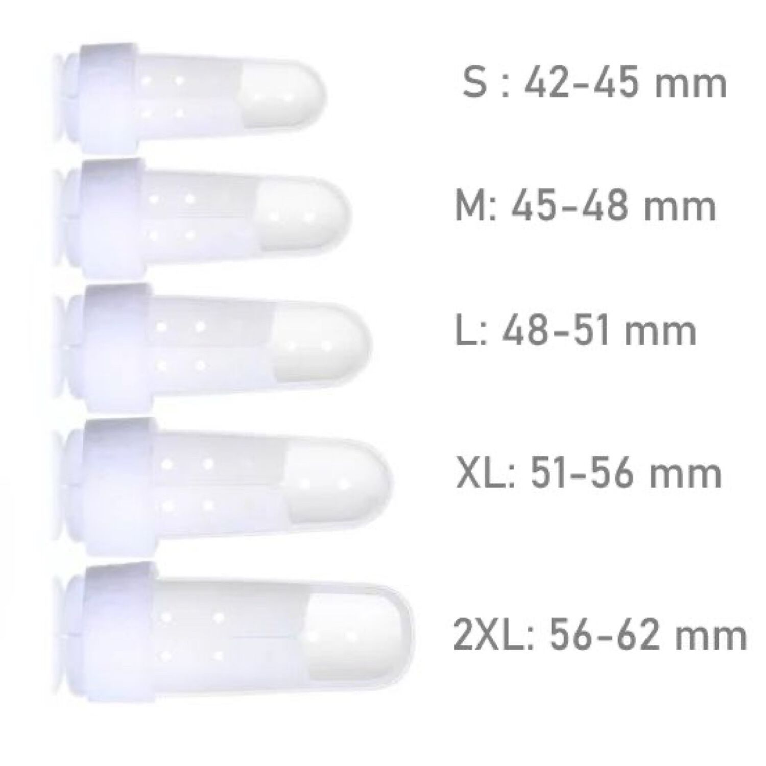 Ferula Inmovilizador Ajustable Para Dedo Artritis Pack 5 Und image number 5.0